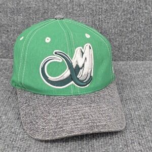 Colorado Mammoth Hat Cap Strap Back Mens Adjustable Green Gray NLL Lacrosse